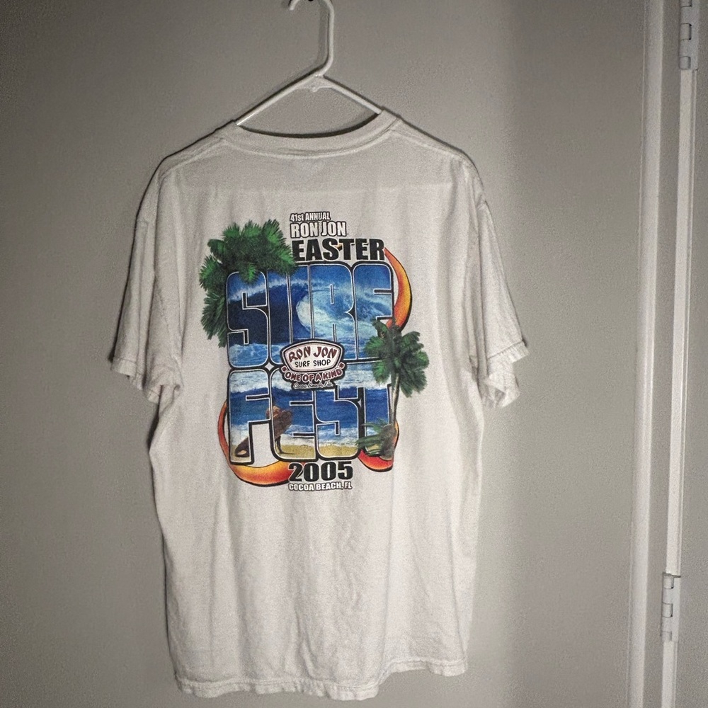 Ron Jon Short Sleeve Tee with Logo